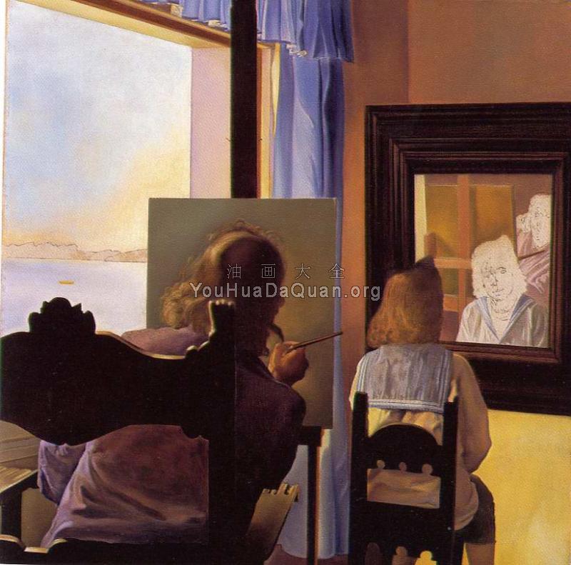 达利的背影(未完成) - 萨尔瓦多·达利